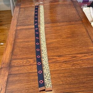 Daniel Cremieux Textured D ring Belts